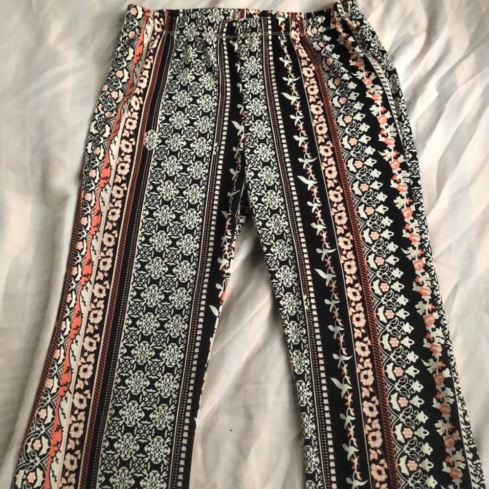 Fit and flare pants